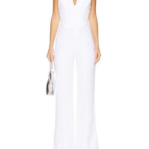 NWT Elegant White Jumpsuit